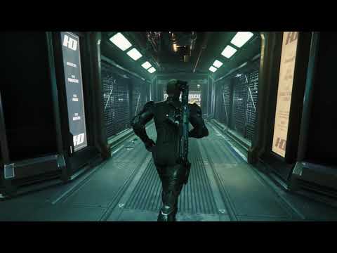 Star Citizen Alpha 3.3.6 -  Loreville checking out the Hammerhead