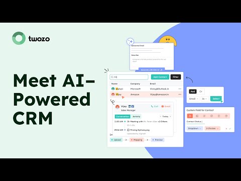 Twozo CRM Tutorial Preview