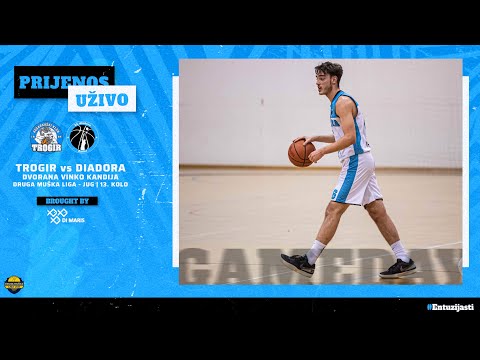 KK Trogir - KK Diadora | Druga muška liga - Jug | 13. kolo