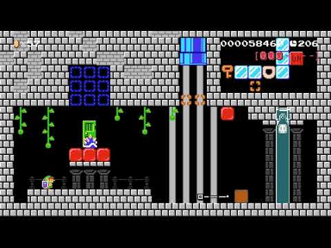 Link and the Koopa Temple by Lun∀ 🍄 Super Mario Maker 2 ✹Switch✹ #aur