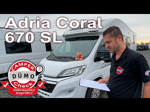 Frisch aus der Miete: Adria Coral 670 SL im Dümo Camper-Check!