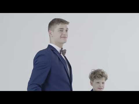 Sesja zdjęciowa kolekcji garniturków komunijnych i młodziezowych firmy Standar na sezon 2024