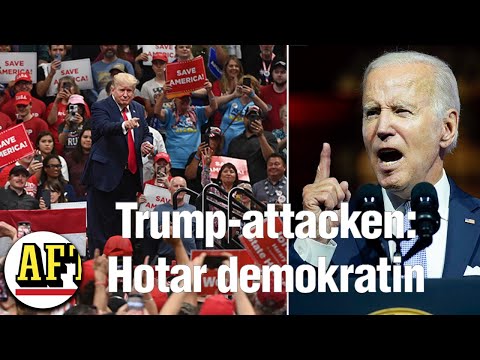 Bidens attack mot Trumps anhängare: "Hot mot demokratin"