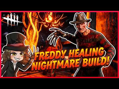 Freddy, Healing Nightmare Build Vs Sweaty OCE Survivors! | Dead By Daylight