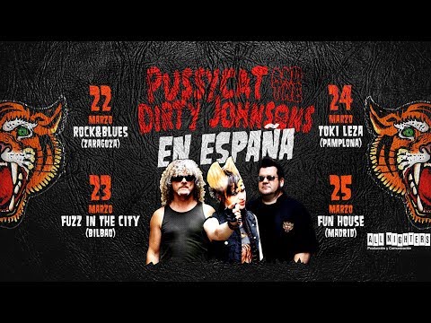 PUSSYCAT AND THE DIRTY JOHNSONS EN ESPAÑA!