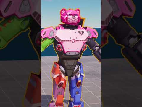 Godzilla vs. Fortnite Mech!