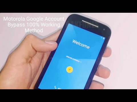 Bypass Google Account on Motorola Moto E 2nd Gen, Droid turbo, Turbo 2, G4, G4 Play, G4 Plus
