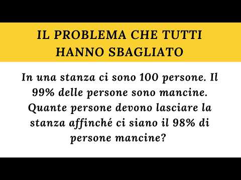 The Math Problem That Tricked Everyone - 99% of People Are Left-Handed...