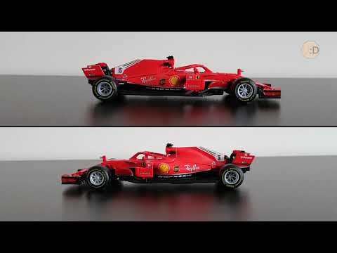 Ferrari F1 SF71H Vettel and Räikkönen Unboxing | 1:43 Bburago | Diecast Model Car