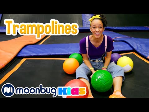 Meekah Visits Sky Zone Trampoline Park - Learn to Bounce! | Fun and Educational Videos for Kids
