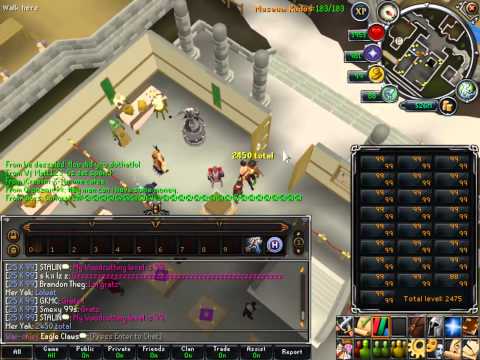 RuneScape - All 99's at once