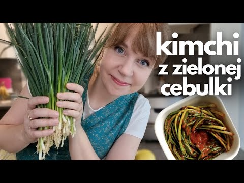 Green onion kimchi! Chive kimchi. Onion kimchi! SUPER EASY