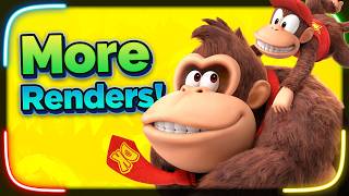 Nintendo Just Quietly Dropped 3 Amazing NEW DK & Diddy Renders!