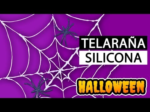 Cómo hacer una telaraña para Halloween en 1 minuto