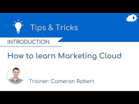 How to learn Salesforce Marketing Cloud