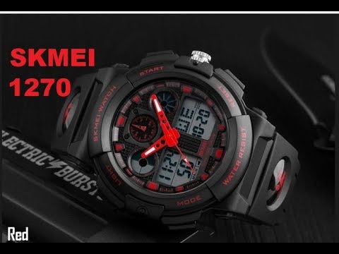 Skmei 1270 - Обзор, настройка - Лучше Casio GA100???
