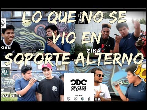VLOG #9 - CRUCE DE COLECTIVOS-  FECHA 1 - MEJORES RIMAS / SOPORTE ALTERNO
