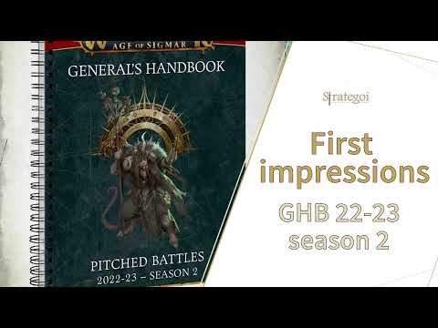 PREVIEW IMPRESSION: General's Handbook 22-23 season 2