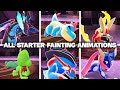 All Starter Fainting Animations Pokémon Legends Z A