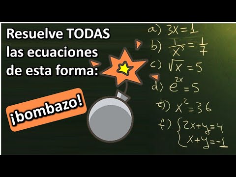 MÉTODO PARA RESOLVER TODOS LOS TIPOS DE ECUACIONES