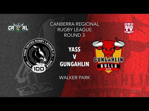 2019 Canberra Region RL - Round 3 - Yass Magpies v Gungahlin Bulls