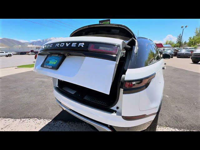 2020 LAND ROVER RANGE ROVER VELAR SUV 4-CYL, TURBO, 2.0 LITER S P250 SPORT UTILITY 4D