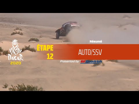 【ダカールラリーハイライト動画】ステージ12 自動車部門のハイライト