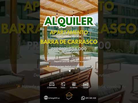 Video de YouTube - Apartamento en Alquiler de 2 dormitorios con  Garage en Barra de Carrasco, Montevideo