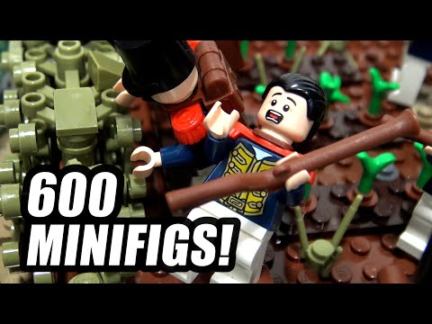 LEGO Napoleon Battle of Leipzig with 600 Minifigs!