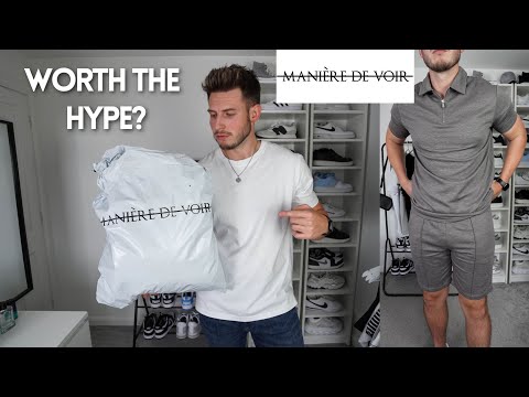 Is MDV Worth the Hype? | HUGE Maniere De Voir Men's Clothing Haul & Try-On 2022