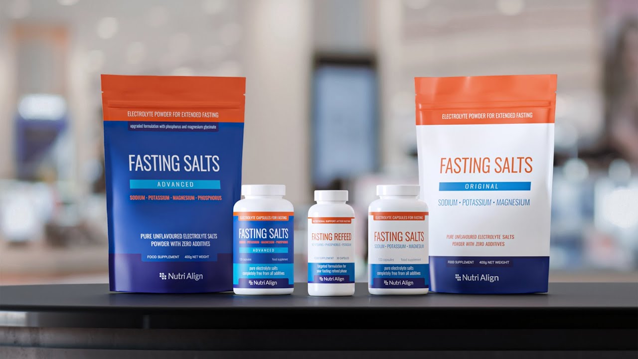 Fasting Salts - Pure Unflavoured Electrolyte Powder for Extended Fasting