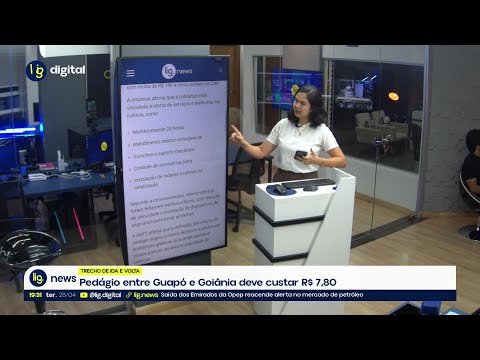 Pedágio entre Guapó e Goiânia deve custar R$ 7,80 – 28/04/2026 – Lig News