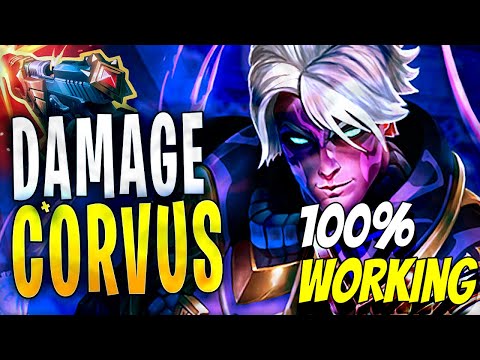 CORVUS! Damage is actually Working ? 100%