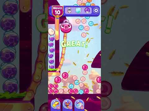 Angry Birds Dream Blast Level 664 Hard Level #angrybirdsdreamblast #angrybirdsblast #gameplay