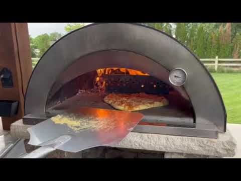 Garden pizza oven Nonno Peppe with Lava Stone floor