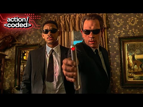 men in black (1997) – agent j sees a neuralyzer in action