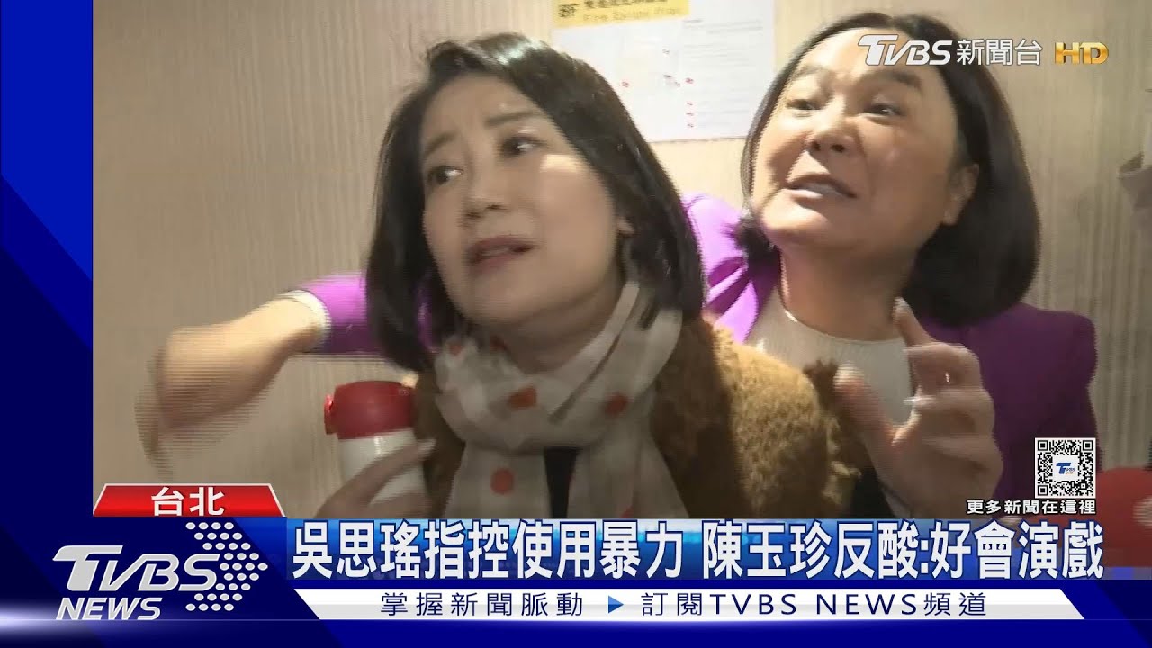 虐童專報立院爆衝突 吳思瑤控陳玉珍架拐子