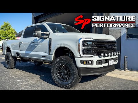 Carli 5.5" on 38x13.5 Nitto's & 20x9 Arena's - Cody's 2025 Ford F350