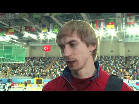 Istanbul 2012 Mixed Zone: Andrey Silnov RUS