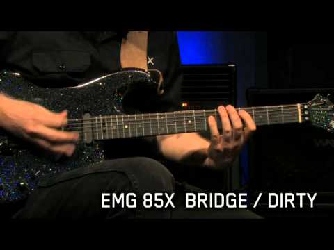 EMG 85-X Active Humbucker Pickup, Black imagen 4