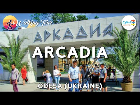 Arcadia, Odesa (Ukraine) 🇺🇦- Day and Night  | A Walking Tour of Hidden Spots