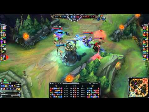 SKT T1 Impact   Graves with Wolf Annie vs Corki  Faker, KR LOL Challenger 662LP