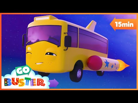 Working Hard Song | Go Buster's Adventures | Cartoons For Kids