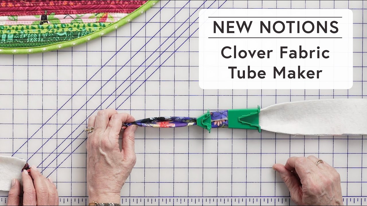 CL4022 Clover Fabric Tube Maker (Jelly Roll Sasher)