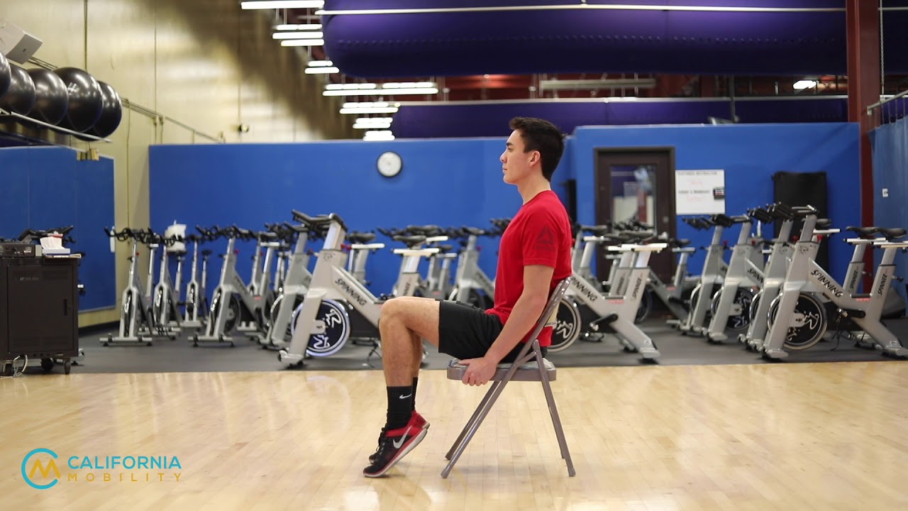 Seated Calf Raises - YouTube