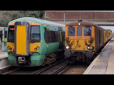 GBRf class 73961 and 73963 at goring by sea 4/3/24