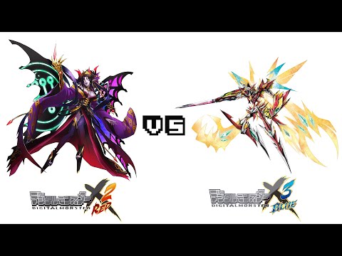 Lilithmon X VS Jesmon GX (Digimon VpetX2 VS Digimon VpetX3)