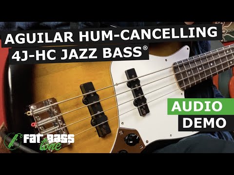 Aguilar 4J-HC Jazz Bass® Pickup Set Demo