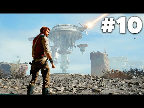 STAR WARS JEDI SURVIVOR Gameplay Walkthrough Part 10 - FLOATING FORTRESS