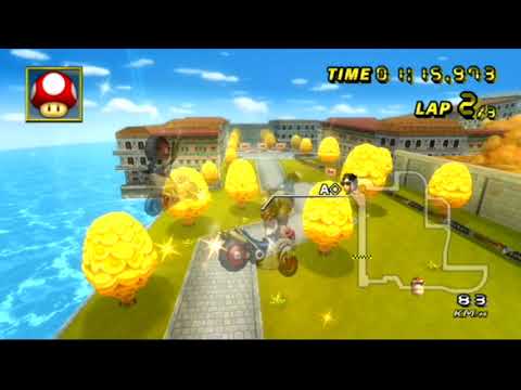 [MKW Comparison] DS Delfino Square - Luke (WR) VS Sword (Former WR)